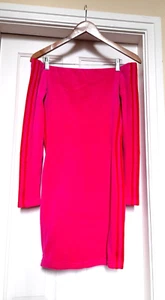 ADIDAS X IVY PARK Mini Vestido Rosa Terciopelo Bodycon M UK 12-14 NUEVO - Imagen 1 de 13