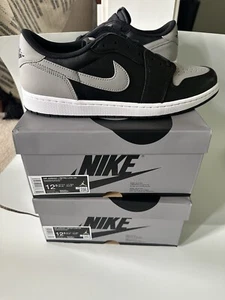 2 Pairs of Size 12.5 - Air Jordan 1 Retro OG 2024 Low Shadow $180 For Each Pair - Picture 1 of 11
