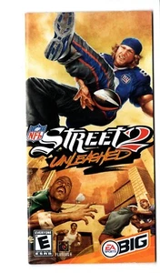 NFL Street 2 PSP MANUAL ONLY Insert Booklet Authentic - Picture 1 of 1