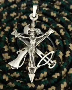 CRISTO DE LA LEGION PLATA DE LEY MACIZA - Bild 1 von 10