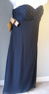 Wedding, Bride, Bridesmaid, Gown, Prom, Party, by JJ's House, NWT Very Dramatic - Picture 1 of 12