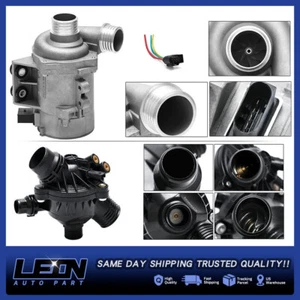 11517586925 Water Pump W/Thermostat &Bolt For BMW 128i 325i 328i 528i 530i X3 - Picture 1 of 18