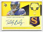 2014 Totally Certified Mirror Gold Teddy Bridgwater LOGO Patch Autograph RC #4/5