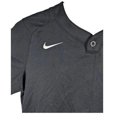 2 Boys Black Baseball Jerseys Shirts Youth Size Large Nike - Image 1 of 4