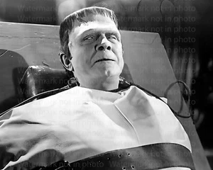 Bela Lugosi in Frankenstein trifft den Wolfsmann 8x10 Foto 031 REMASTERED - Bild 1 von 1
