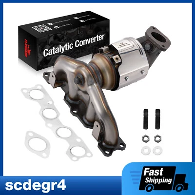 Каталитический конвертер для 2010-2012 Hyundai Santa Fe/2011-2013 Kia Sorento 2,4 л - Изображение 1 из 4