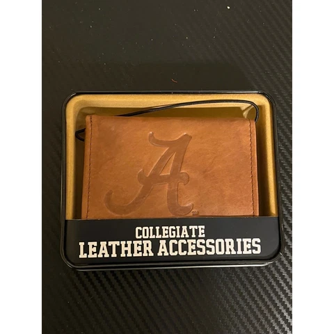 New NCAA Alabama Football Leather Trifold Wallet Cover