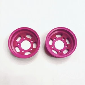 Wolfrace Style (Rear)Wheel Covers Set Pink für Tamiya Sand Scorcher, Super Champ - Bild 1 von 3