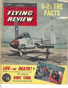 RAF Flying Review - U-2 Facts Banshee Focke-Wulf Búsqueda Rescate Planeador - 07/60 - Imagen 1 de 1
