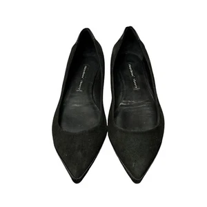 Theysken’s Theory flache Damenschuhe schwarz Wildleder EUR Größe 36 spitz zulaufend Slipper - Bild 1 von 7