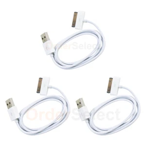 3 NEW USB Charger Cable Cord for Apple iPod Nano Classic 1 2 3 4 5 6 GEN 50+SOLD - Picture 1 of 5