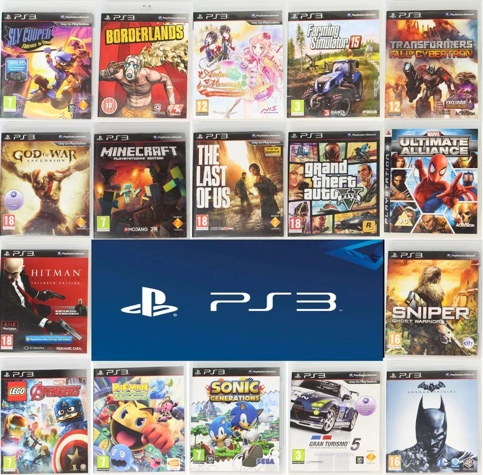  Sony PlayStation 3 PS3 Games - Pick Up Your Game Multi Buy Discount - Image 1 of 1