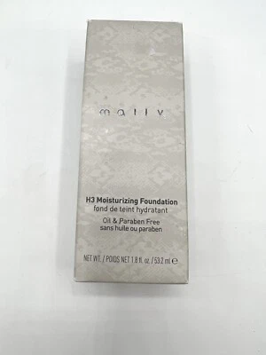 Mally H3 Moisturizing Foundation Brand New Sealed Rich 1.8 Fl Oz No Oil Paraben - Image 1 of 4