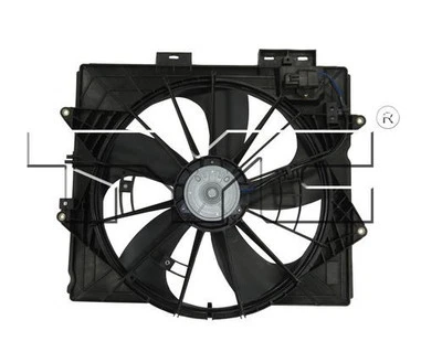 Conjunto de ventilador TYC 622930 doble rueda y estado Cadillac CTS cupé modelos 2011-2015 Foto 1 de 3