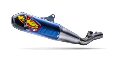 Fmf Factory 4.1 RCT Titanium Anodized (Slip-On) W/Carbon Cap WR250F/YZ250F/FX - Image 1 of 2