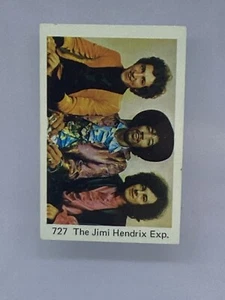 1974-81 Swedish Samlarsaker #727 The Jimi Hendrix Exp. - Picture 1 of 2