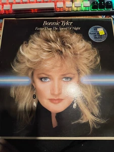 BONNIE TYLER-FASTER THAN THE SPEED OF NIGHT, VINYL LP, 1983 - Picture 1 of 3