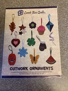LUNCH BOX QUILTS Cutwork Ornaments HALLOWEEN Holidays Christmas Thanksgiving - Picture 1 of 2