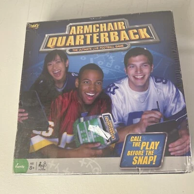 NEW Armchair Quarterback - THE ULTIMATE LIVE FOOTBALL GAME - FUNDEX FAMILY GAMES - Image 1 of 3