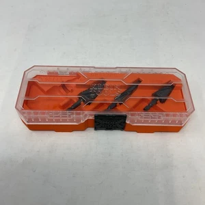 Klein Tools 3 Bit Premium Quick Release Step Bit Kit W/ Mod Box - QRST3PC - Picture 1 of 3