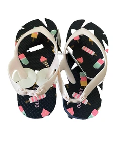 Girl's Old Navy Flips Flops/ Sandals Size 10 Toddler NEW - Picture 1 of 2