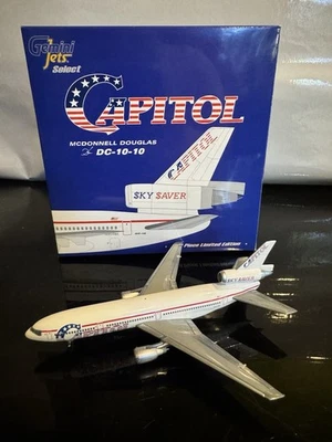 Capitol DC-10-10 Gemini Jets Select 1:400 Scale RARE!!! - Image 1 of 4