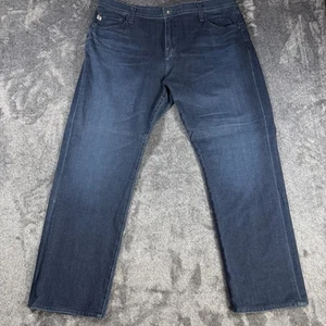 Adriano Goldschmied The Everett Slim Straight Jeans Men's 40x34 Blue - Picture 1 of 15