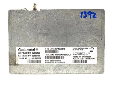 OnStar Communication Control Module 25826499 Fits 2008-2009 Pontiac G8 81733 - Image 1 of 4