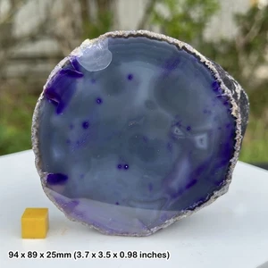 Agate slab - agate crystal slab, for grounding and stability - Picture 1 of 1