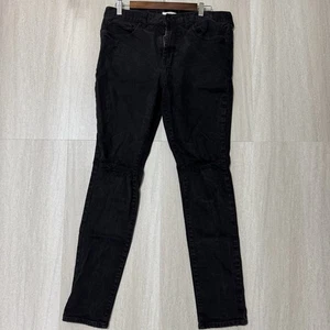 Pacsun Herren Jeans 34 x 32 schwarz Denim gestapelt Skinny distressed 32" Schrittlänge Baumwolle - Bild 1 von 7