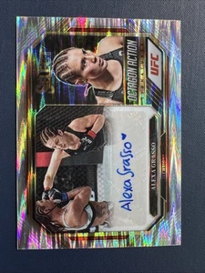 Panini Prizm Octagon Action Silver Flash Prizm Alexa Grasso 2023 automático  - Imagen 1 de 2
