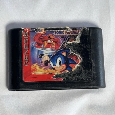 Sonic the Hedgehog Spinball (Sega Genesis, 1993) - Tested Cartridge Only - Image 1 of 4