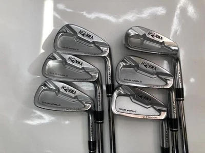 Honma Tour World Tw737V Iron Set Golf Club 5-10 6S KBS TOUR 130/X #AP05440 - Image 1 of 4