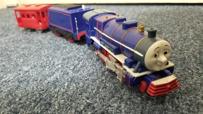 Thomas & Friends Trackmaster Hank Tren Motorizado + Caboose Rojo - ¡FUNCIONA! Foto 1 de 4
