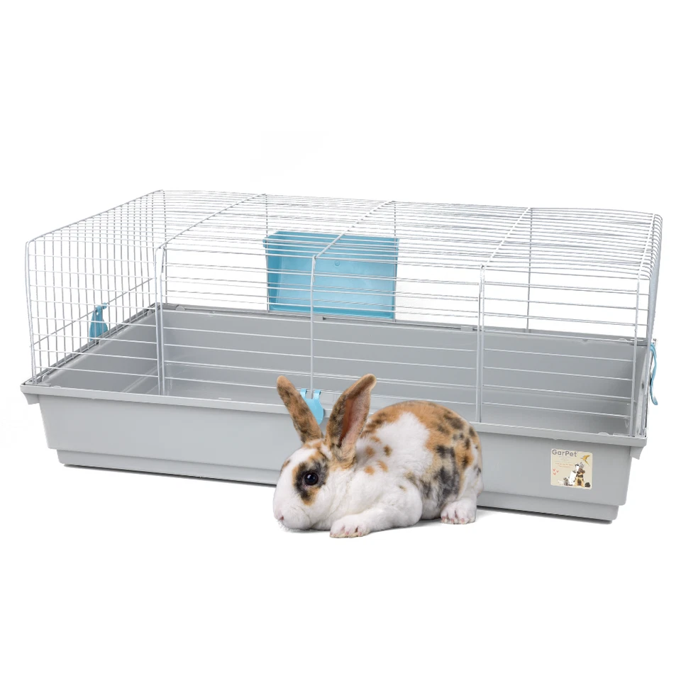 GarPet Kaninchenkäfig 100 für Kleintiere - 101x55x40cm