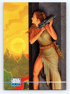 1995 Topps Star Wars Galaxy #345 Neueste Visionen Trading Card SciFi Jedi - Bild 1 von 2