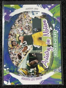 2024 Panini Rookies & Stars #AIM-JLE Jordan Love Artistry in Motion GB Packers - Bild 1 von 2