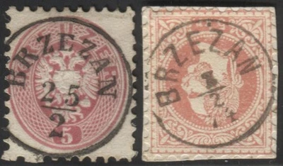 Brzezan, Galicia, Austrian Empire Town Cancels - Image 1 of 2