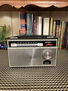 Vintage Realtone Transistor Am & Police Radio Working AM Radio Antenna Read - Picture 1 of 14