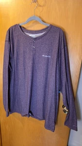 Columbia Long Sleeve Shirt Men 3x pull over - Picture 1 of 5