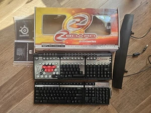 UNTESTED Zboard Ultimate Gaming Keyboard ZBD101 USB Wired Keyboard Steel Series - Picture 1 of 15