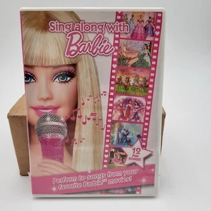Sing Along With Barbie DVD 12 Fun Songs 2 Music Videos - Imagen 1 de 5