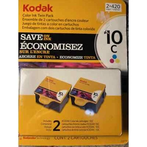Genuine Kodak Color Ink Twin Pack 10C NEW 2x420 Kodacolor Technology - Picture 1 of 2