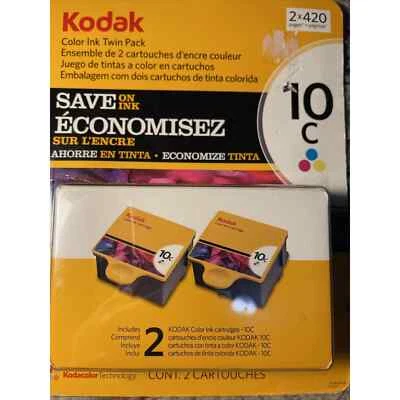 Genuine Kodak Color Ink Twin Pack 10C NEW 2x420 Kodacolor Technology - Image 1 of 2