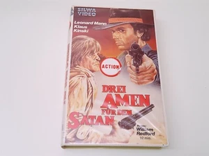 Drei Amen für den Satan 1971 VHS German PAL Video Ivan Rassimov Klaus Kinski - Bild 1 von 5