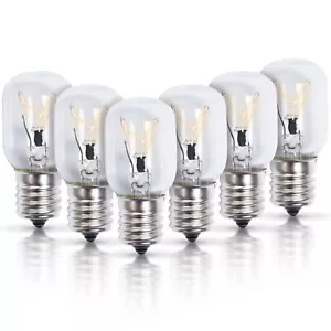 6-Pack 8206232A Whirlpool Microwave Light Bulb Kei 125V 40W E17 Base Under Hood - Picture 1 of 6