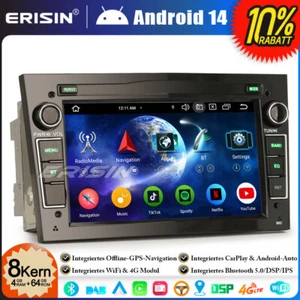 4+64GB Android 14 Autoradio GPS Navi Opel Corsa D/C Astra H Zafira Signum Meriva - Bild 1 von 23