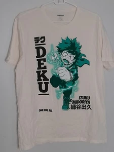 My Hero Academia Deku Izuku Midoriya One For All Authentic Anime T-Shirt. Large - Picture 1 of 4