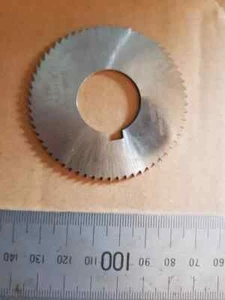 HSS Milling Slotting Slitting Cutter 2 1/2" x 1/16" x 1" slot SHERWOOD - Imagen 1 de 1