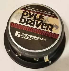 Vintage 5" Pyle Driver midrange midbass woofer - NEEDS FOAM - Made in USA - RARE - Picture 1 of 6